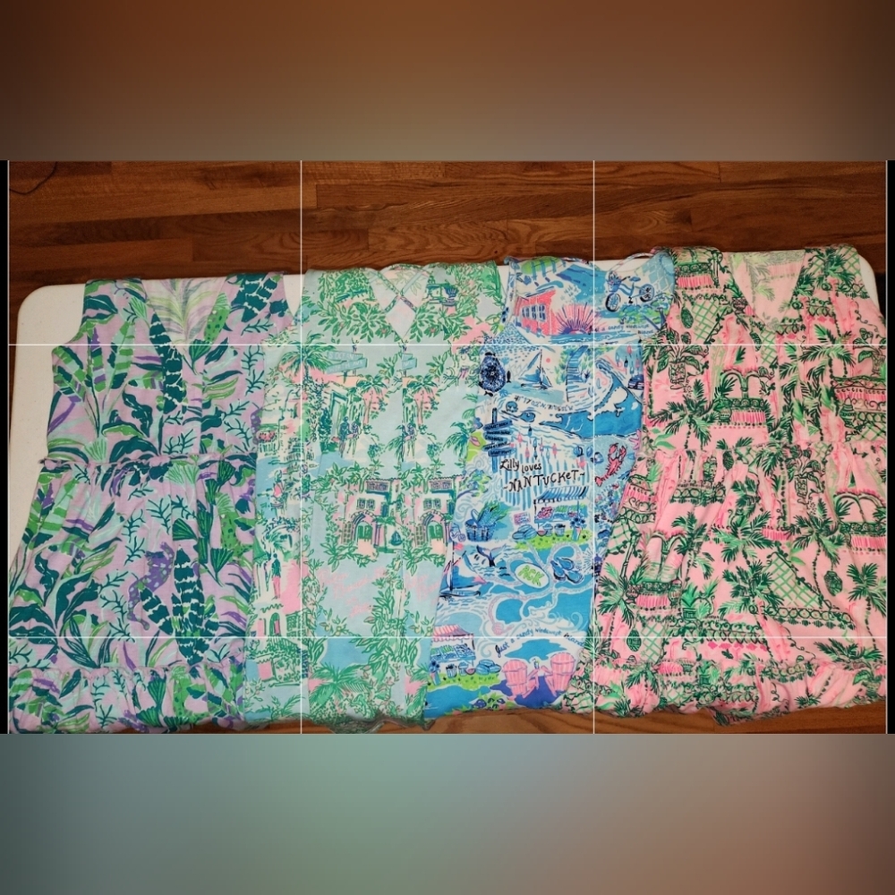 NWOT Lilly Pulitzer Womens Lot Of 4 Sleeveless Dresses Sz XXS